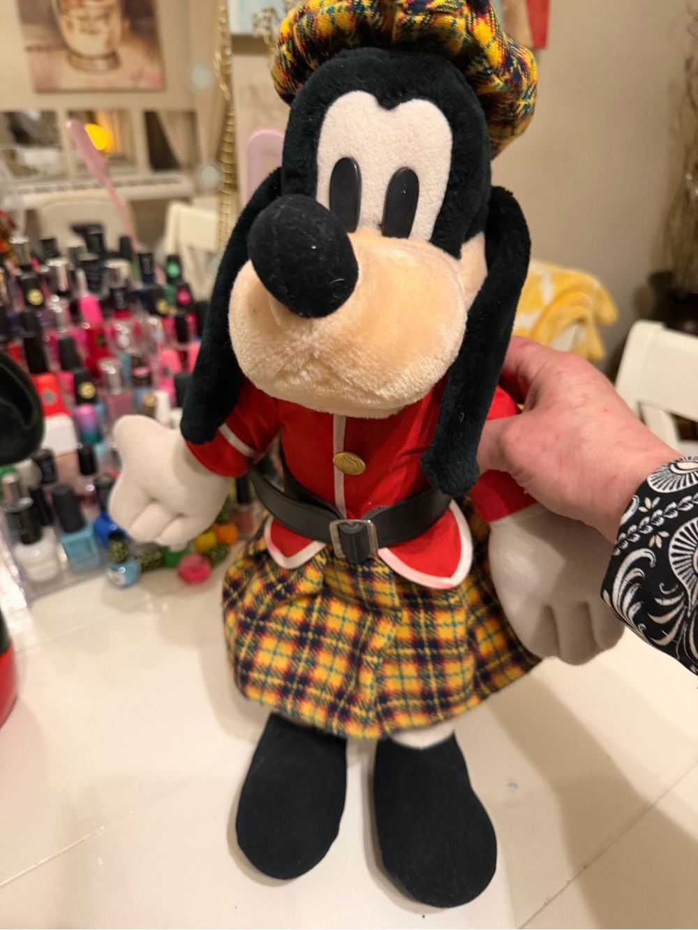 EUC Disney Scottish Goofy Plush